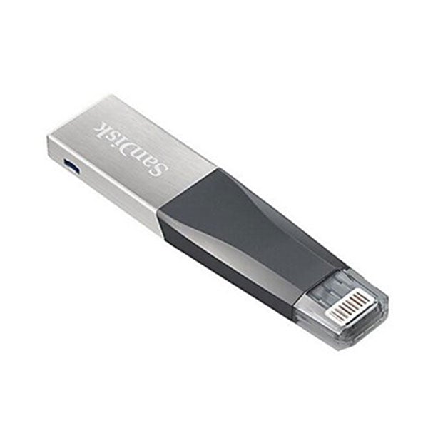 SANDISK IXPAND IMINI FLASH DRIVE SDIX40N 256GB GREY IOS USB 3.0 SDIX40N-256G