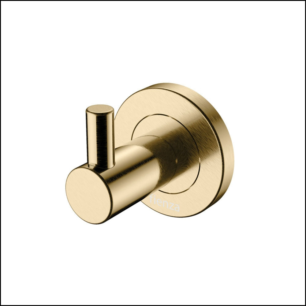 Fienza Kaya Robe Hook Urban Brass 82804Ub Bathroom Accessories