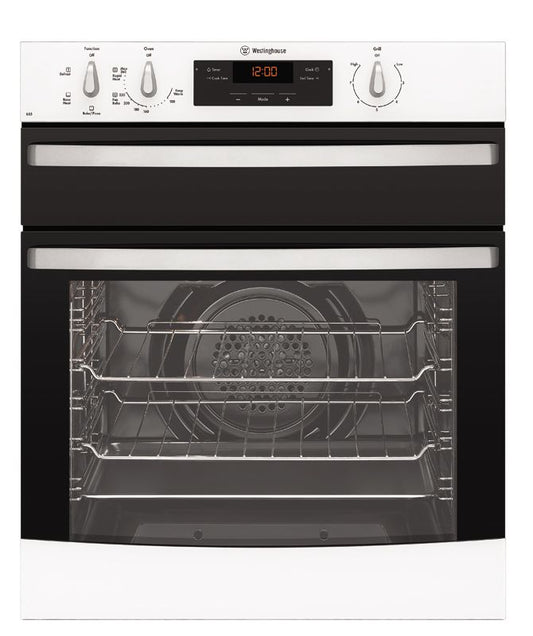 Westinghouse WVG665WNG White Gas Oven with Separate Grill - Westinghouse Clearance Stock
