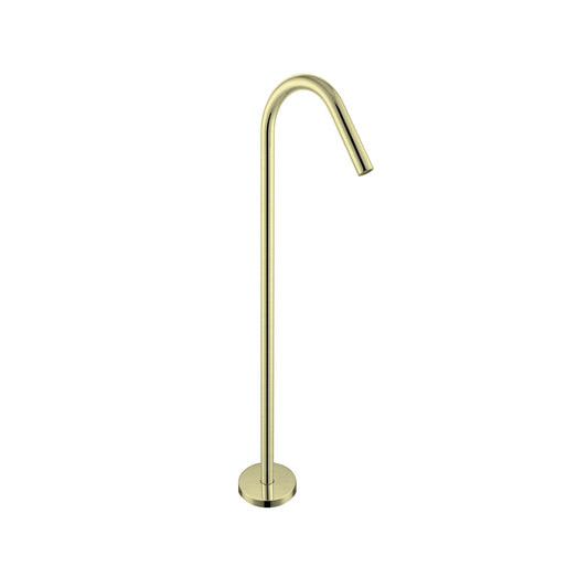 Nero NR221903aBG Mecca Freestanding Bath Spout - Brushed Gold