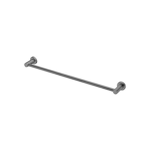 Nero Mecca Single Towel Rail - Gunmetal Grey