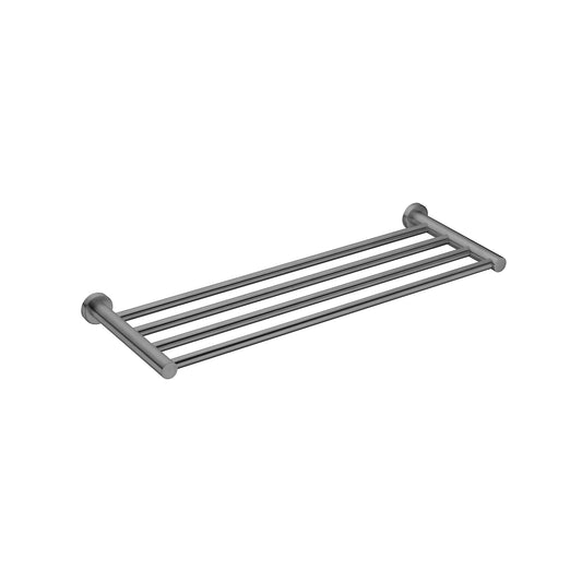 Nero NR1989GM Mecca Towel Rack - Gunmetal Grey