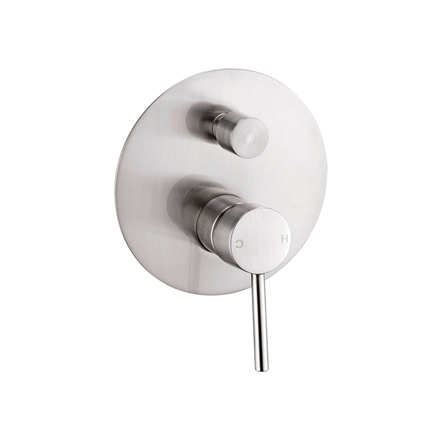 Nero NR250811ABN Dolce Shower / Bath Mixer with Diverter - Brushed Nickel
