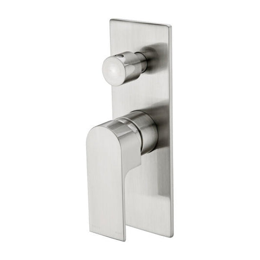 Nero NR321511ABN Bianca Shower / Bath Mixer with Diverter - Brushed Nickel