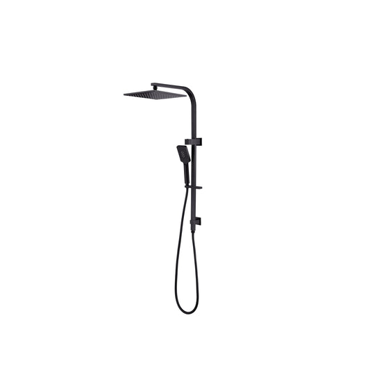 Nero NR301505cMB Celia Square 250mm Combination Shower - Matte Black