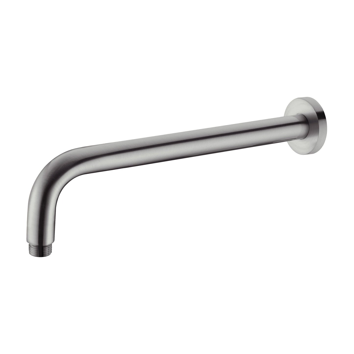 Nero NR502GM Round Wall Shower Arm - Gunmetal Grey