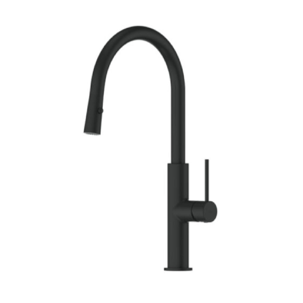 Greens Maci Pull Down Sink Mixer, Matte Black, LF21202542MB