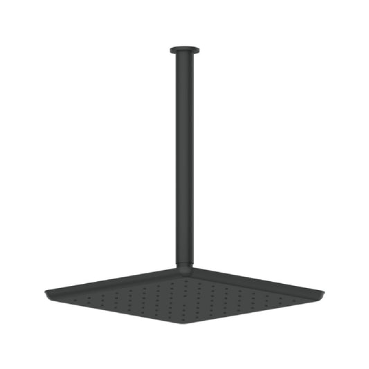 Greens Skyla Ceiling Shower, Matte Black, 186002MB
