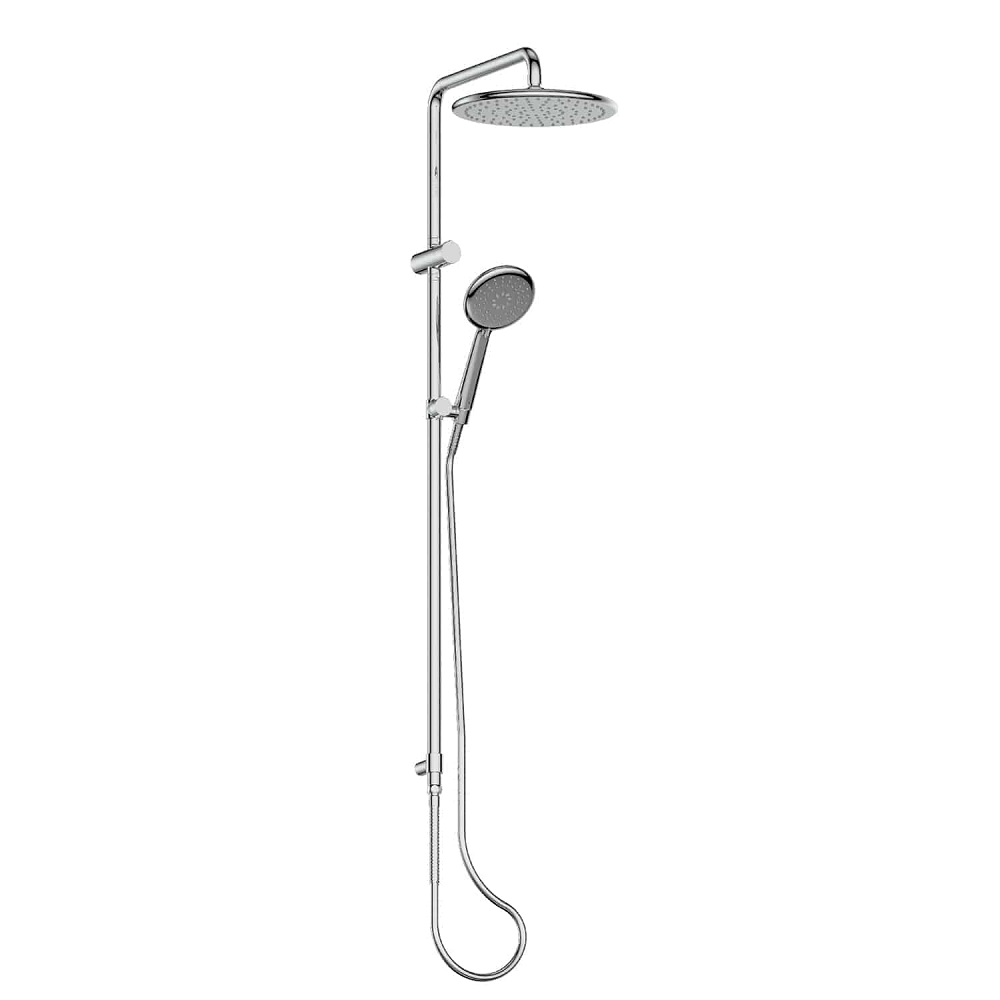 Greens Rocco Twin Rail Shower, Chrome, 18790CP
