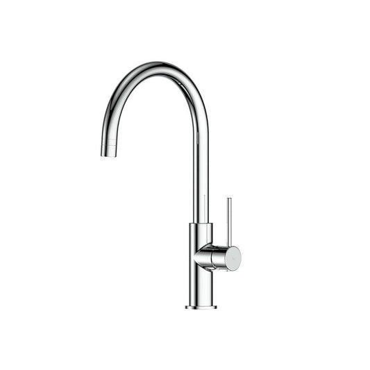 Greens Maci Gooseneck Sink Mixer, Chrome, 21202540