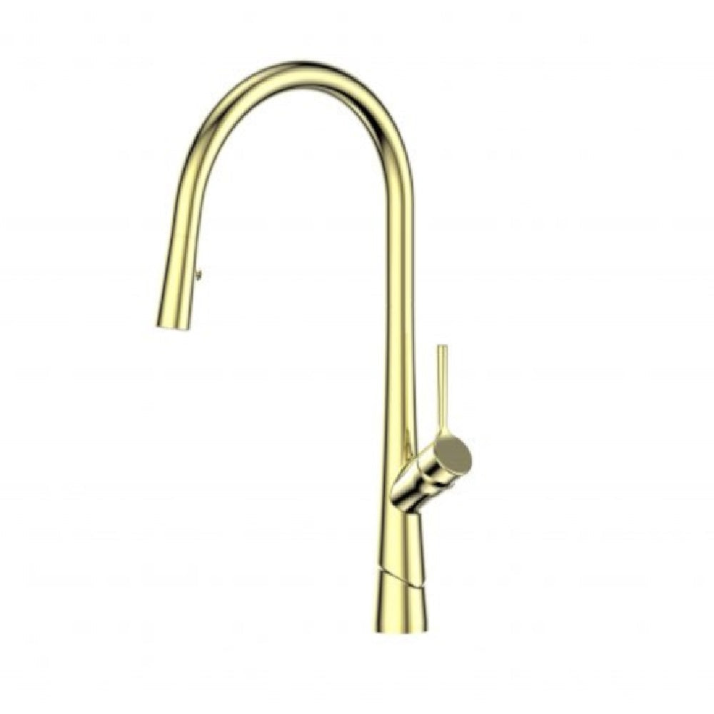 Greens Lustro Ii Pull-Down Sink Mixer, PVD Brushed Brass, LF1950254BB
