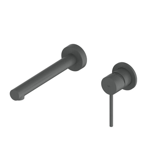Greens Maci Wall Basin Mixer, Gunmetal, 212025209