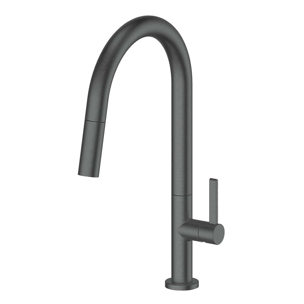 Greens Luxe Pull-Down Sink Mixer, PVD Gunmetal, LF1810254GM