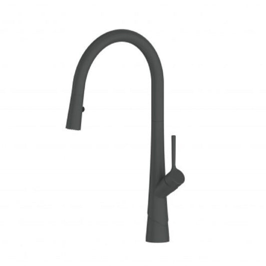 Greens Lustro Ii Pull-Down Sink Mixer, PVD Gunmetal, LF1950254GM