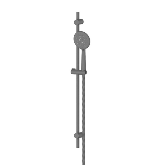 Greens Rocco Rail Shower, PVD Gunmetal, 52800GM