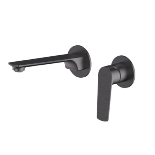 Greens Novi Wall Basin Mixer, PVD Gunmetal, LF24203520GM