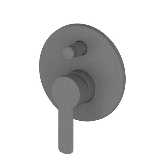 Greens Astro Ii Shower Diverter Mixer, PVD Gunmetal, 253490GM