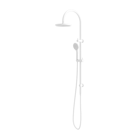 Nero NR221905BMW Mecca Twin Shower with Air Shower - Matte White
