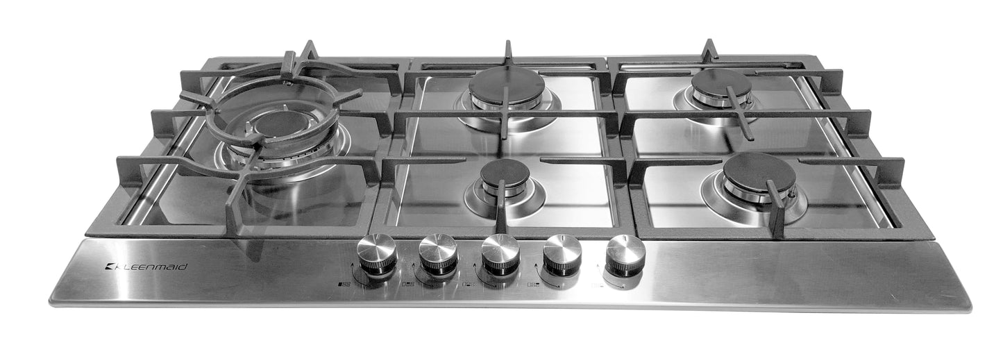 Kleenmaid GCT9012 90cm Gas Cooktop