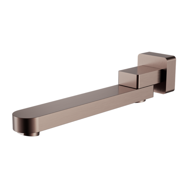 Nero NR207BZ Bianca Swivel Bath Outlet - Brushed Bronze