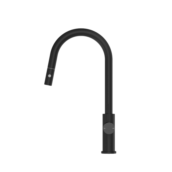 Nero NR221908MB Mecca Pull Down Sink Mixer With Veggie Spray Function - Matte Black