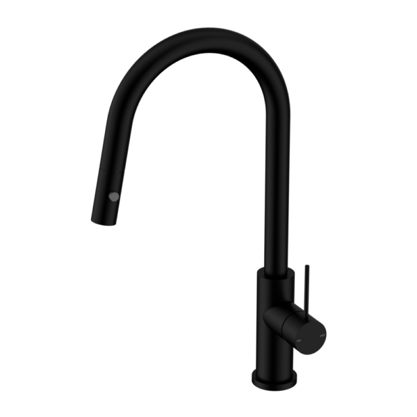 Nero NR221908MB Mecca Pull Down Sink Mixer With Veggie Spray Function - Matte Black