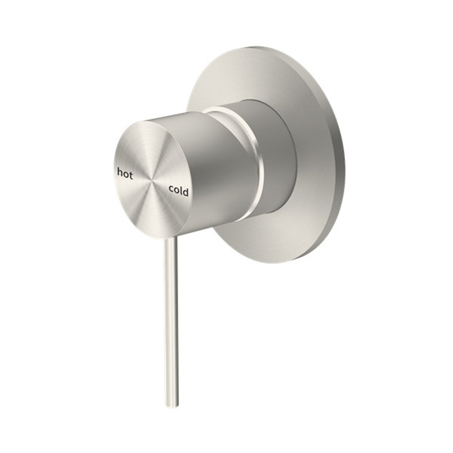 Nero Mecca Shower / Bath Wall Mixer - Brushed Nickel