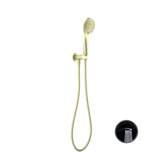 Nero NR251905BG Opal Shower Bracket With Air Shower - Brushed Gold