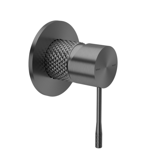 Nero NR251909GR Opal Shower Mixer -  Graphite Gunmetal Grey