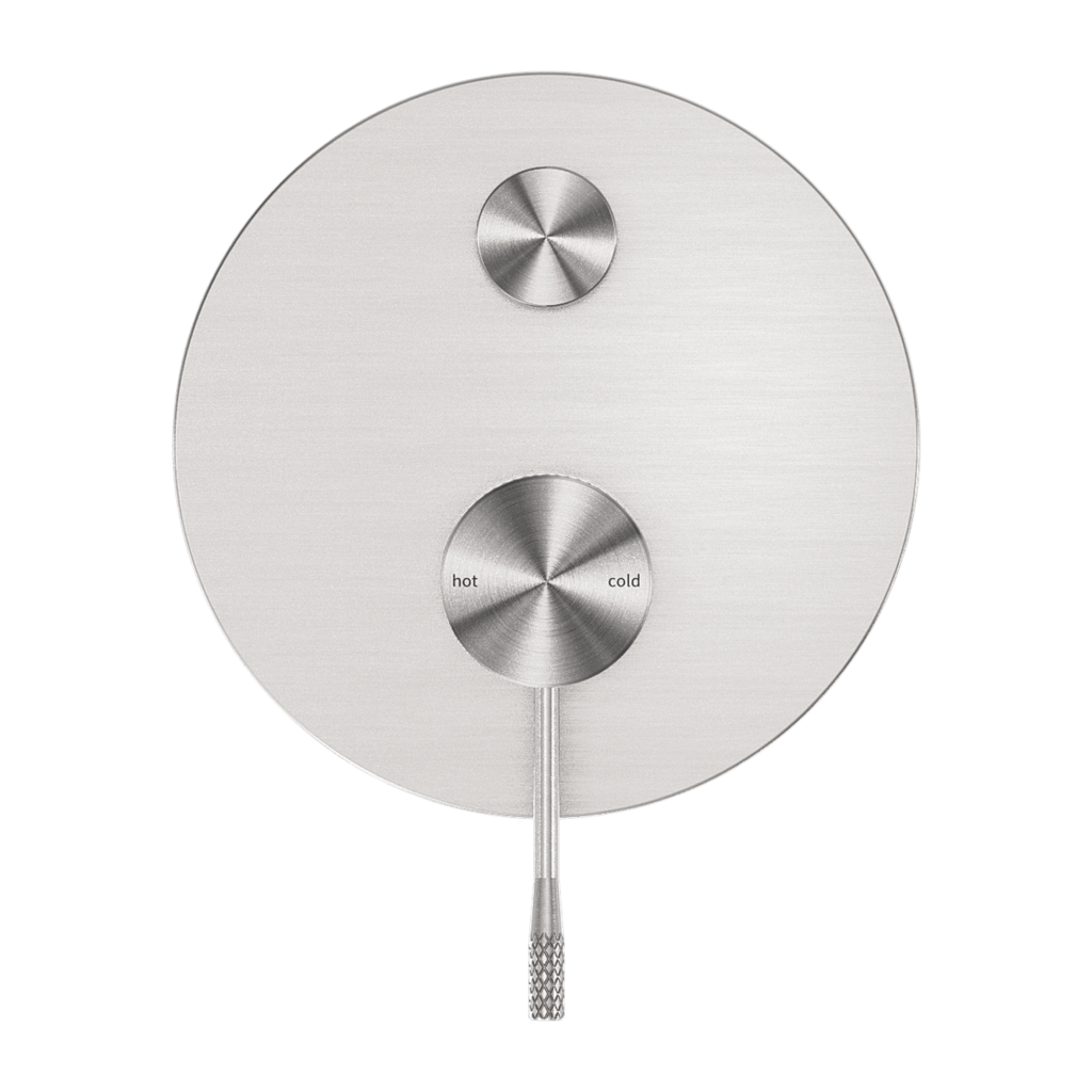 Nero NR251909aBN Opal Shower Mixer With Diverter - Brushed Nickel