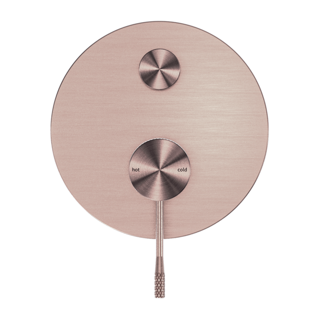 Nero NR251909aBZ Opal Shower Mixer With Diverter - Brushed Bronze