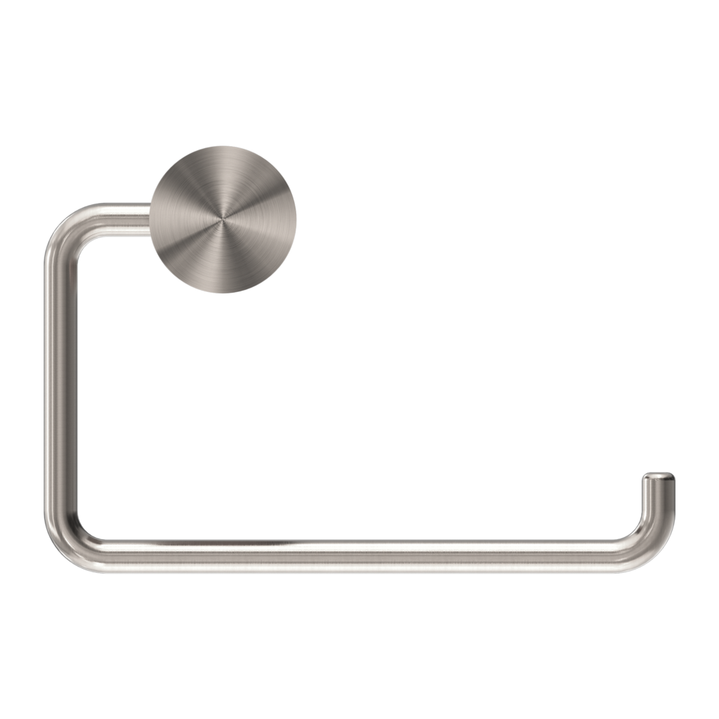 Nero NR2586BN Opal Toilet Roll Holder - Brushed Nickel