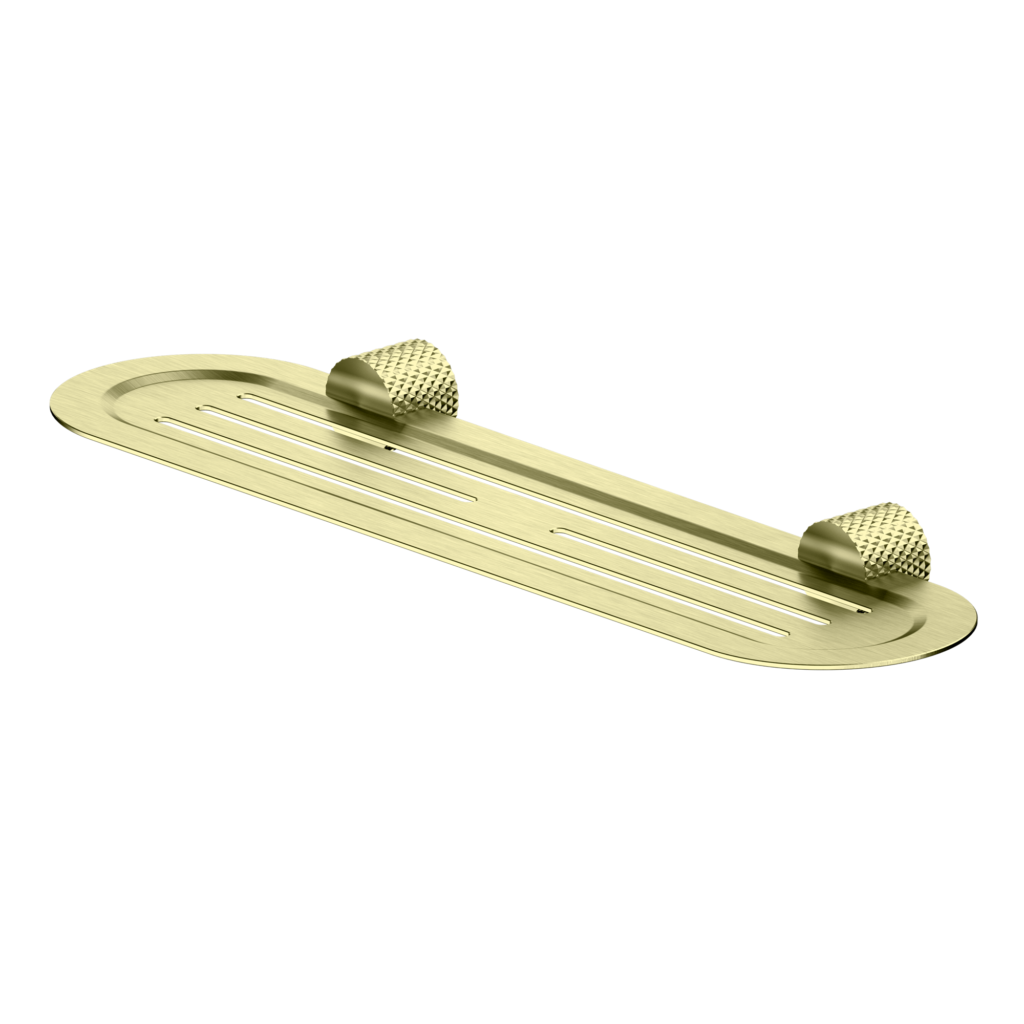 Nero NR2587aBG Opal Metal Shelf - Brushed Gold