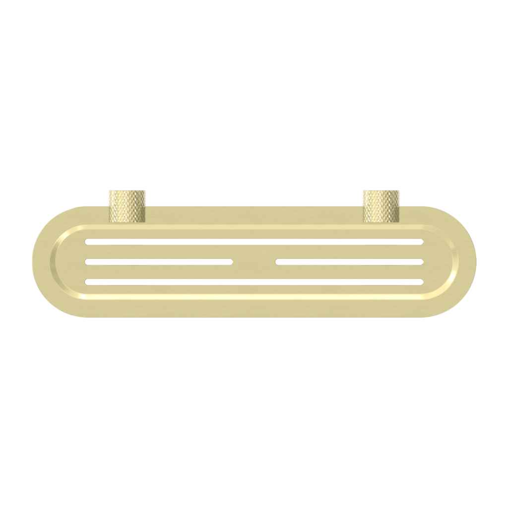 Nero NR2587aBG Opal Metal Shelf - Brushed Gold
