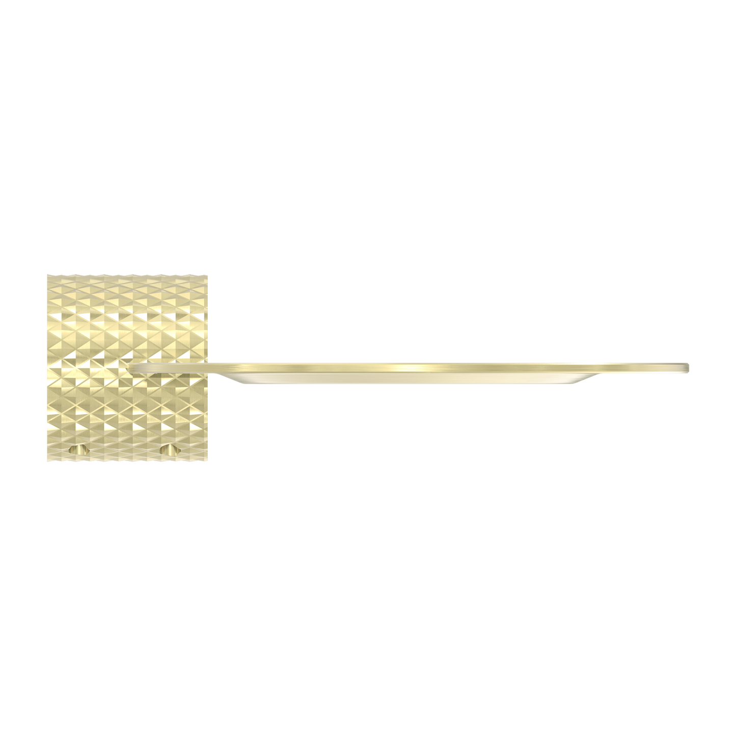Nero NR2587aBG Opal Metal Shelf - Brushed Gold
