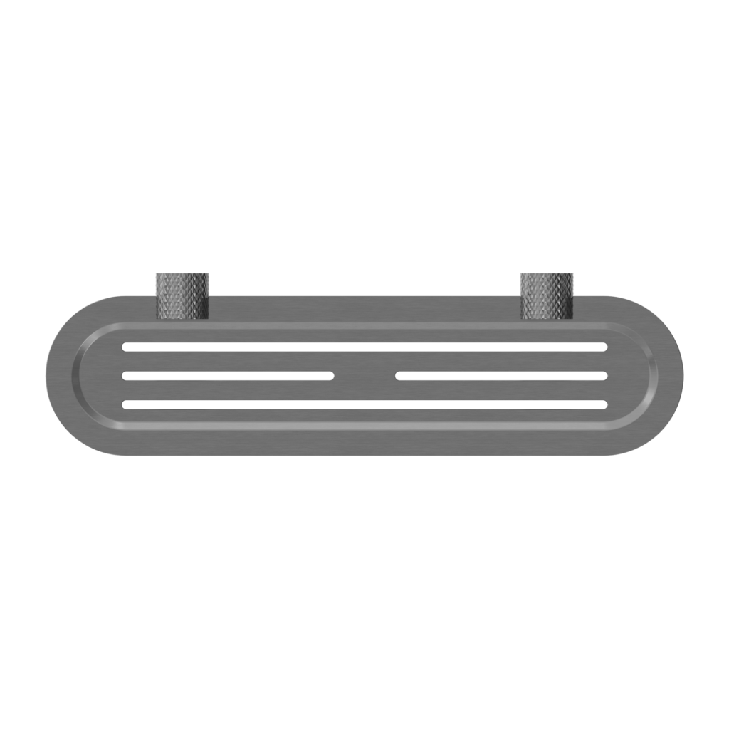 Nero NR2587aGR Opal Metal Shelf - Graphite Gunmetal Grey