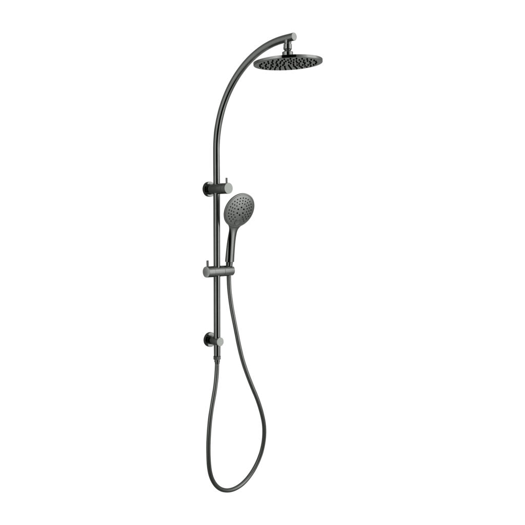 Nero NR280705eGM Dolce Shower Set - Gunmetal Grey
