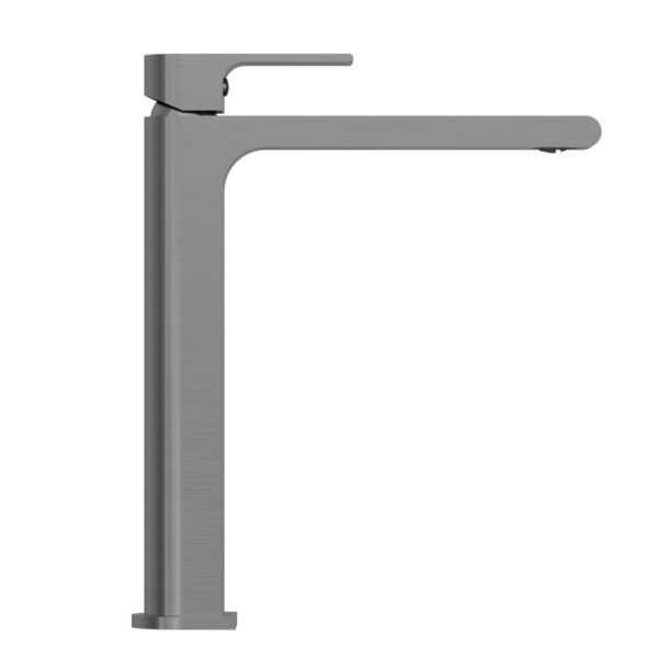 Nero NR321501aGM Bianca Tall Basin Mixer - Gunmetal Grey