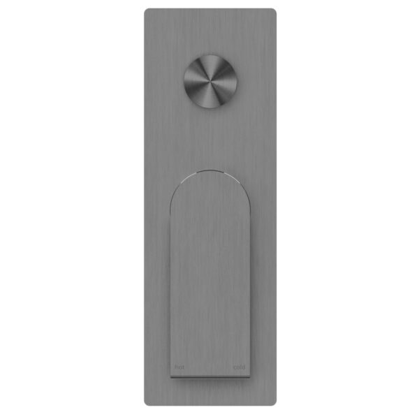 Nero NR321511AGM Bianca Shower / Bath Mixer with Diverter - Gunmetal Grey