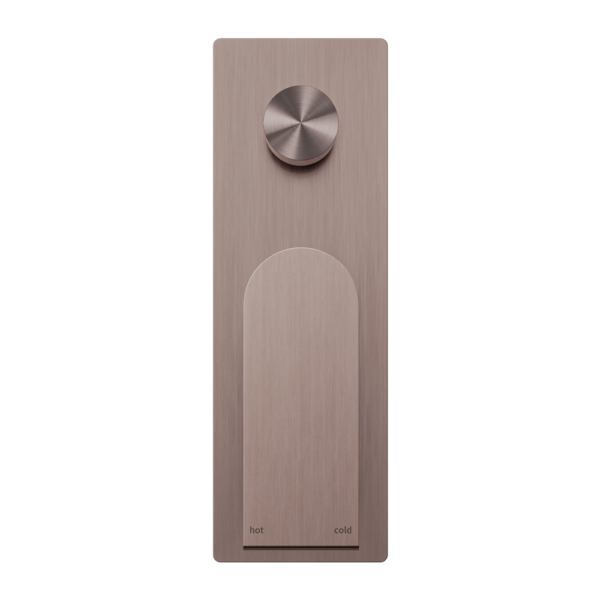 Nero NR321511ABZ Bianca Shower / Bath Mixer with Diverter - Brushed Bronze