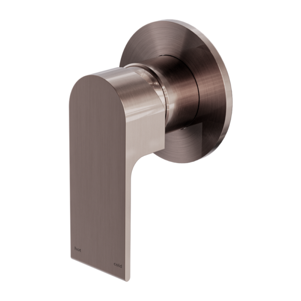 Nero NR321511dBZ Bianca Shower / Bath Mixer 80mm - Brushed Bronze
