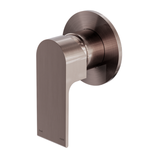 Nero NR321511dBZ Bianca Shower / Bath Mixer 80mm - Brushed Bronze