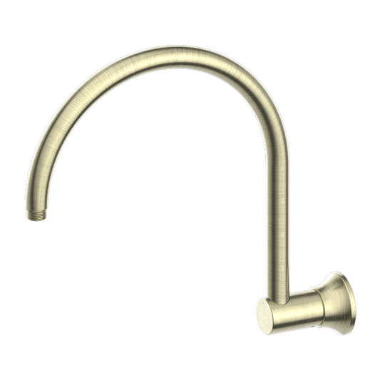 Nero NR508AB York Shower Arm - Aged Brass