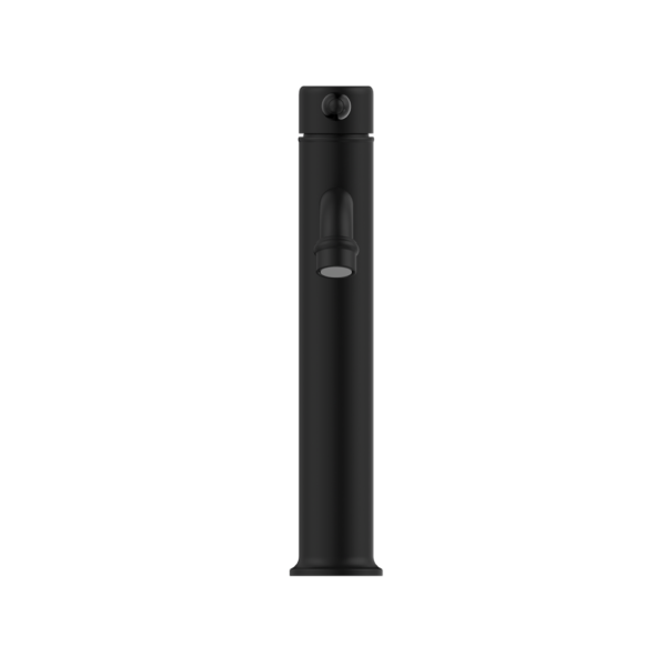 Nero York Straight Tall Basin Mixer - Matte Black