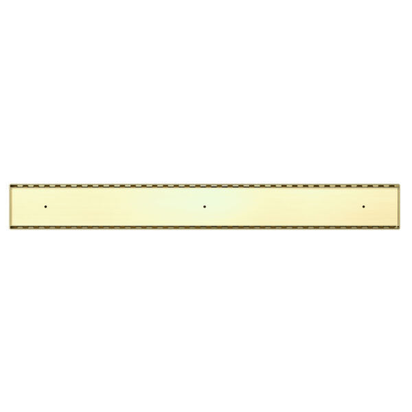 Nero NRFG002HSBG Tile Insert V Channel Floor Waste 50mm Outlet - Brushed Gold
