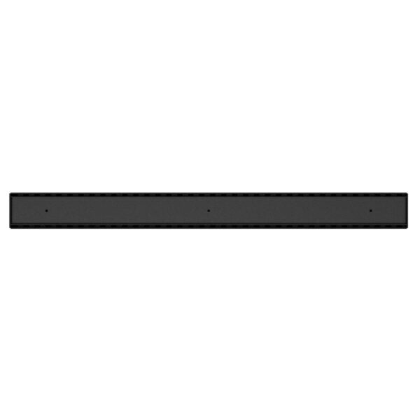 Nero NRFG001HSMB Tile Insert V Channel Floor Waste 89mm Outlet - Matte Black