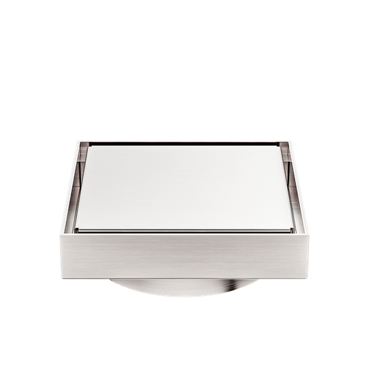 Nero NRFW008BN Tile Insert Floor Waste 100mm Outlet - Brushed Nickel