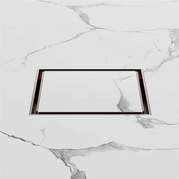 Nero NRFW008BZ Tile Insert Floor Waste 130mm Outlet - Brushed Bronze