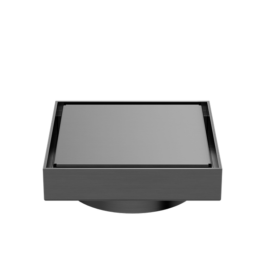 Nero NRFW008GM Tile Insert Floor Waste 100mm Outlet - Gunmetal Grey