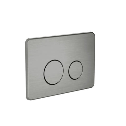 Nero NRPL001GR In Wall Toilet Push Plate - Graphite